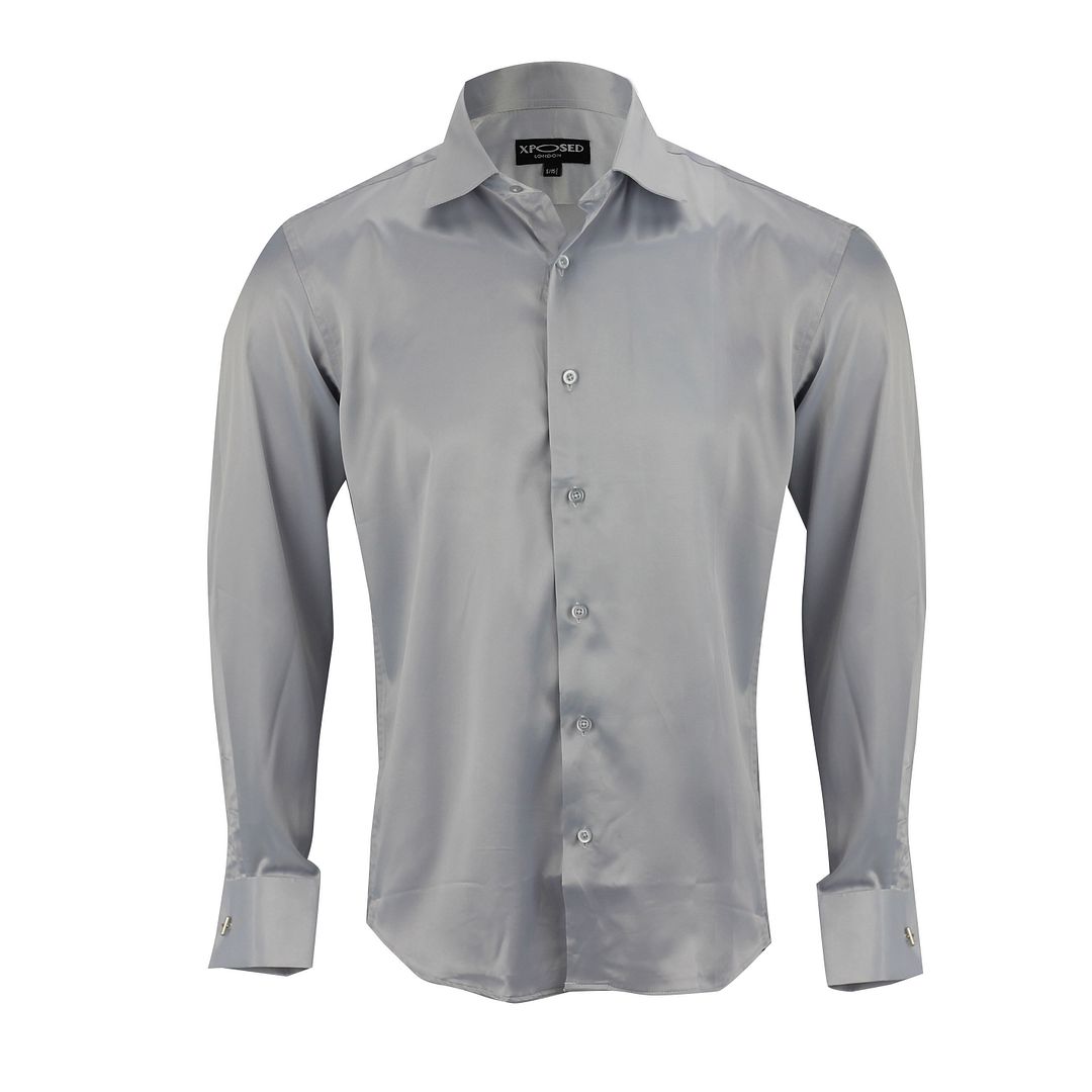 mens satin shirts uk